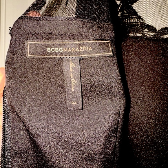 BCBG MAXZARIA Lace and black dress - Picture 4 of 4